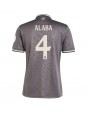 Real Madrid David Alaba #4 Ausweichtrikot 2024-25 Kurzarm